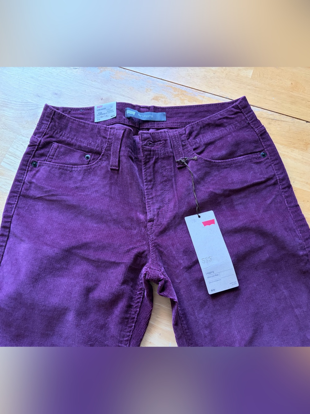 Levi's Purple Corduroy Pants